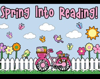 Spring Reading Bulletin Board Kit