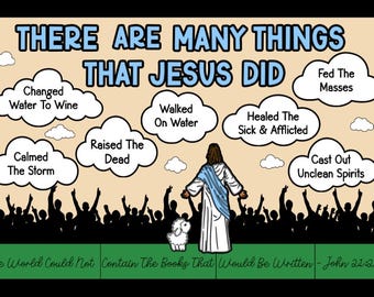 Jesus Miracles Bulletin Board Kit: Christian School Decor