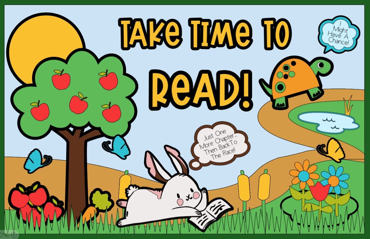 Take Time to Read Bulletin Board Kit Reading Libraries | Etsy