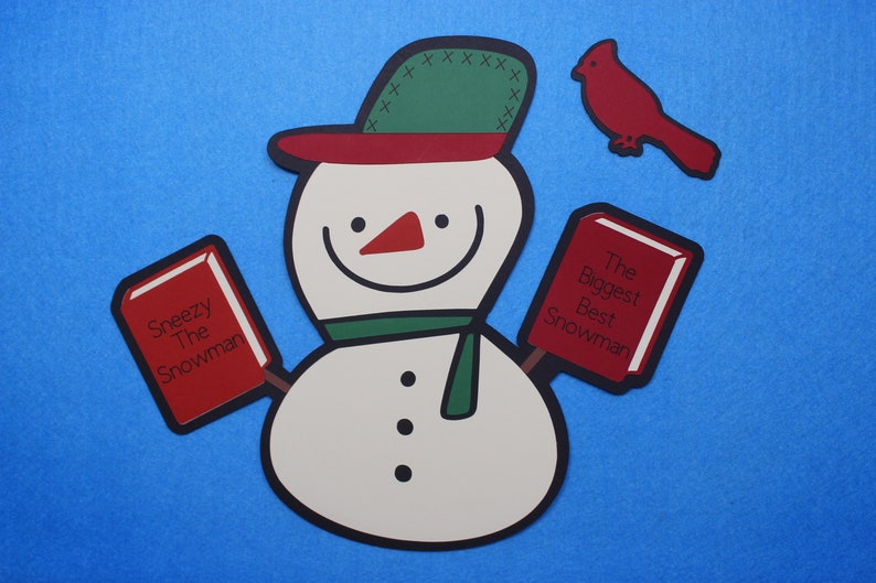 It's Snow Secret Reading Is Cool Bulletin Board Kit, Reading, School, Library, Classroom, Door Decoration, Librarian, Teacher, Snow, Winter image 4