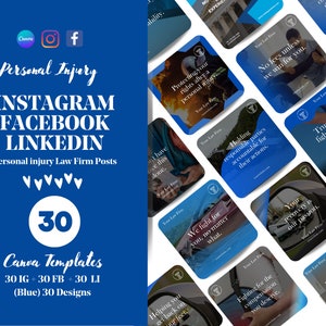 Personal Injury Social Media Posts | Instagram | Facebook | LinkedIn | Personal Injury Lawyer