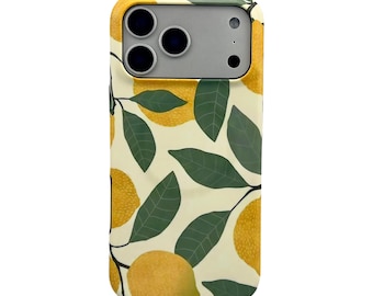 Lemon Pattern iPhone Case (All Sizes)