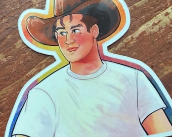 9-1-1 Cowboy Eddie Diaz Sticker