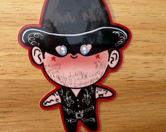 Orville Peck Inspired Chibi Sticker