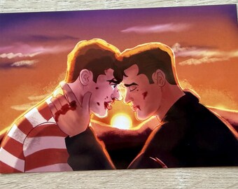 Buddie Desert Sunset Mini Print