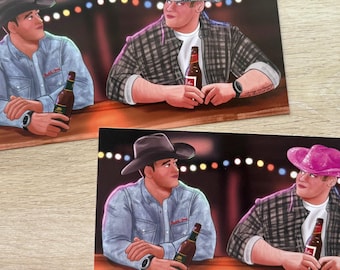 9-1-1 Nashville Cowboy Buddie Print