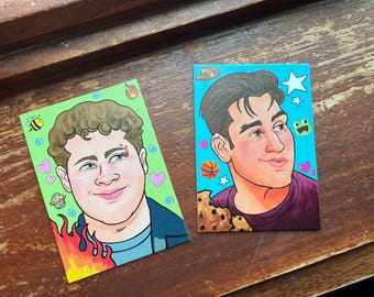 9-1-1 Buddie Art Photo Cards