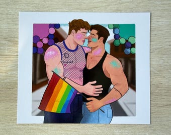9-1-1 Buddie Pride Print