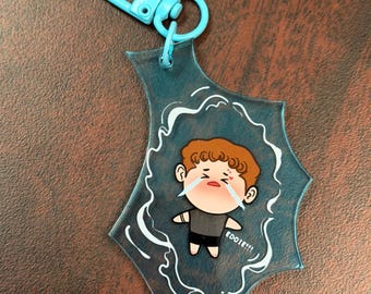 9-1-1 Buck Buckley Puddle of Tears Keychain Charm