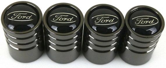 4x Ford Tire Valve Stem Caps for Car Truck Universal Fitting