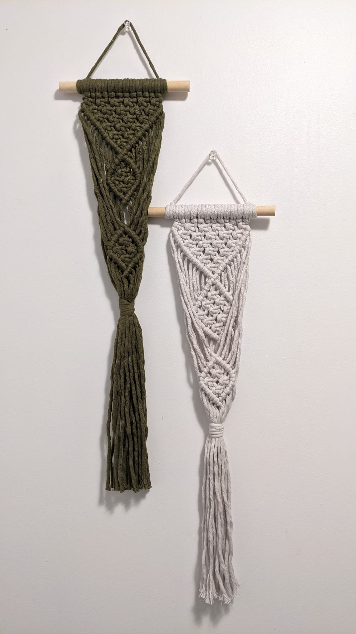 2 Indoor Wall Plant hangers | Etsy