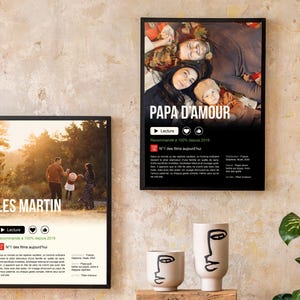 cartel regalo cinéfilo cine netflix día del padre día de la madre boda pareja familia