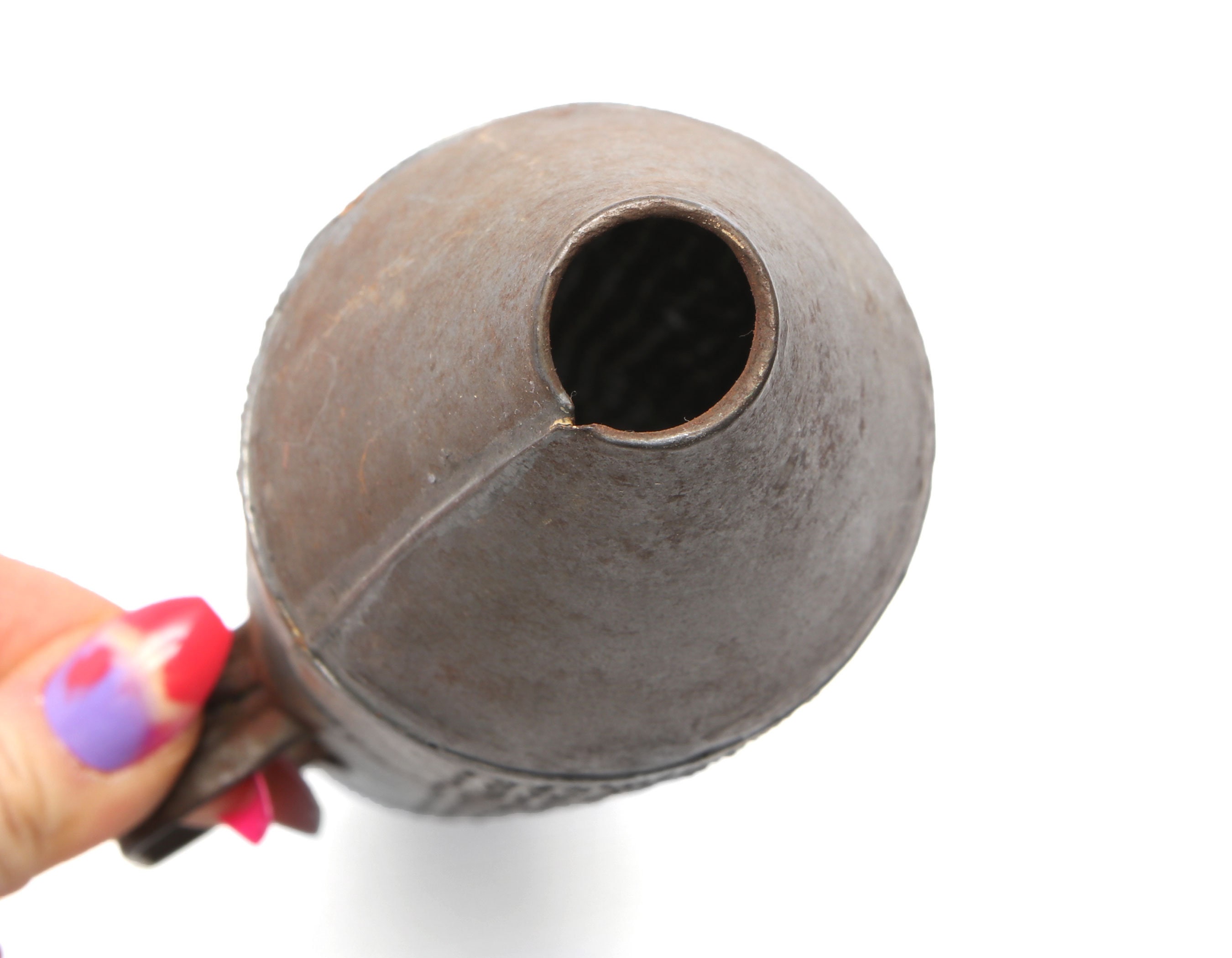 Vintage Metal Torpedo Guiro Scrapper Latin Percussion Handmade Etsy