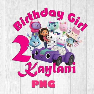 Personalized Dollhouse Birthday Girl Png, Birthday Girl Cute Doll Shirt Png, Dollhouse Theme Shirt Png, Family Shirt Png