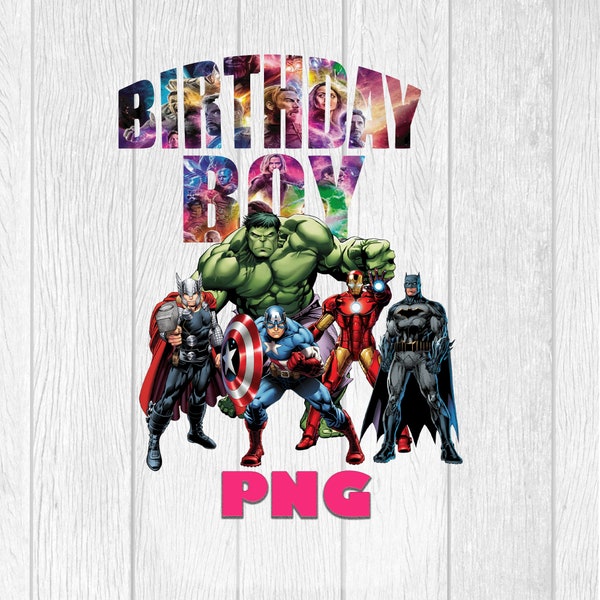 Avengers Clipart Png, Super Heroes birthday boy Avengers Png, Avengers Png, Marvel, Spiderman, Hulk, Avengers transparent backgrounds