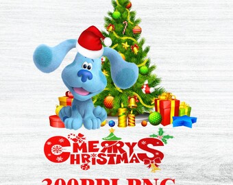 Blue's Clues Merry Christmas PNG (plik do pobrania cyfrowego)