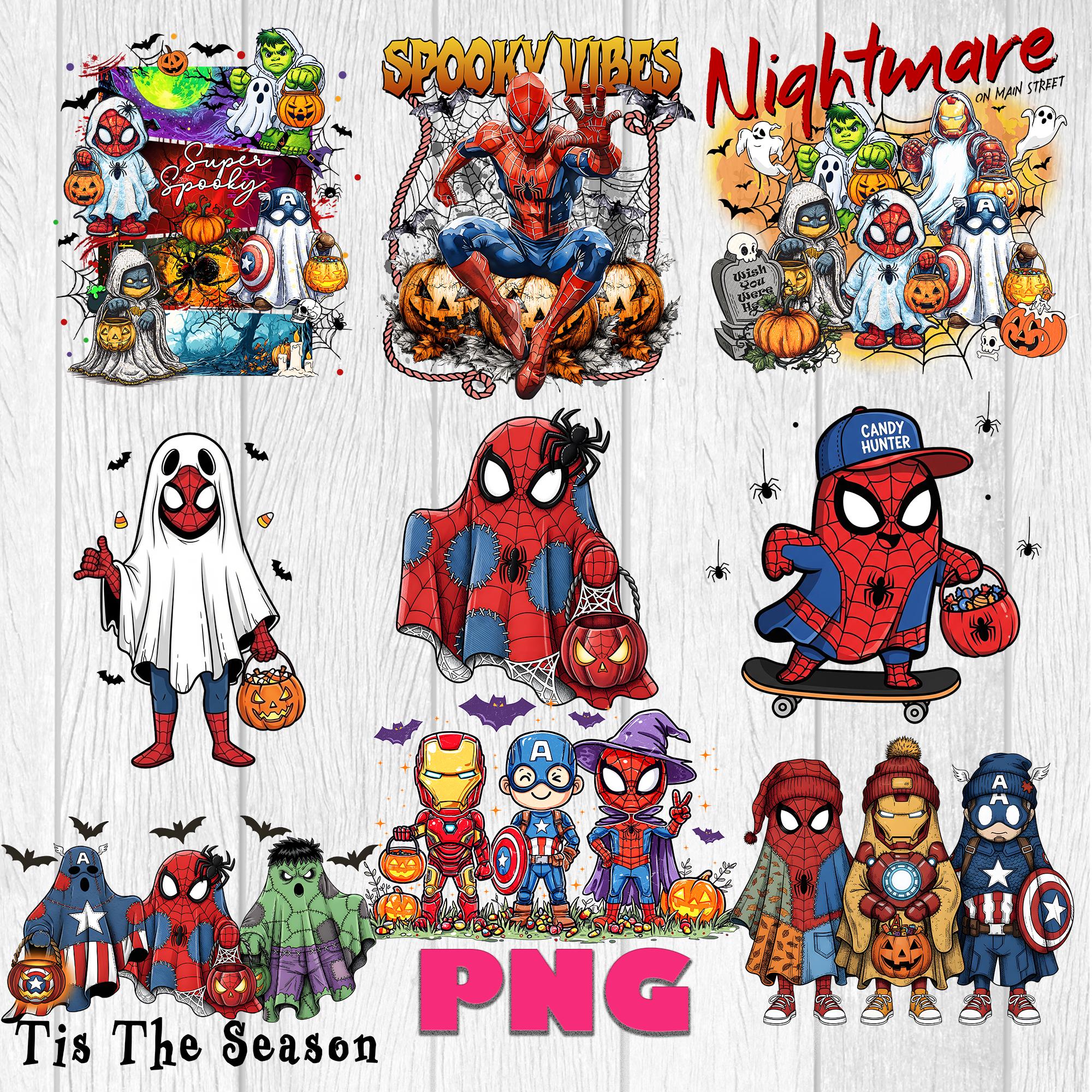 Spider man pumpkins - Etsy België, image size:2000x2000