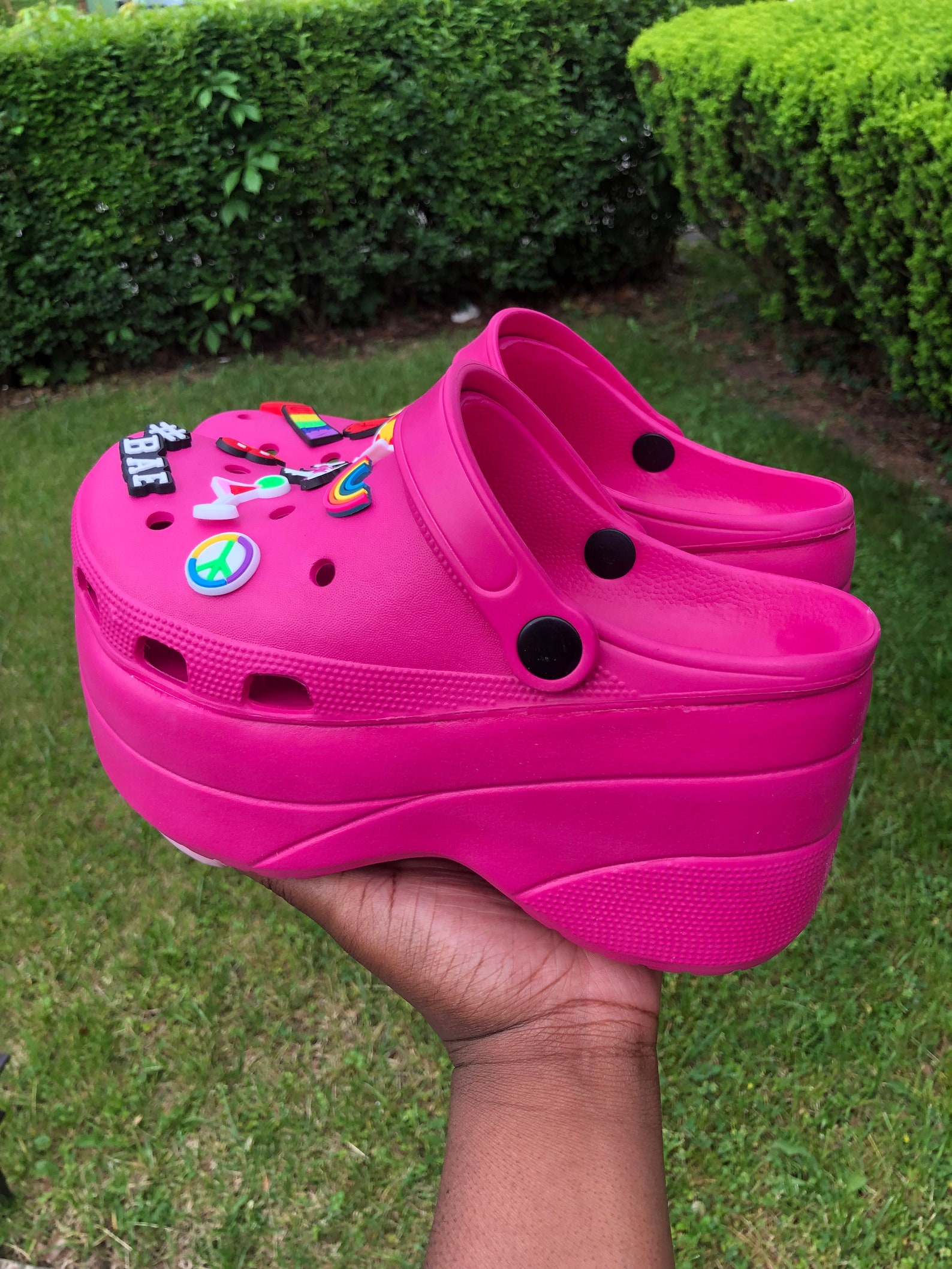 platform crocs near me