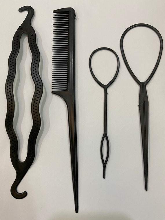 Set of 4 Hair Styling Tools - Etsy display picture 1