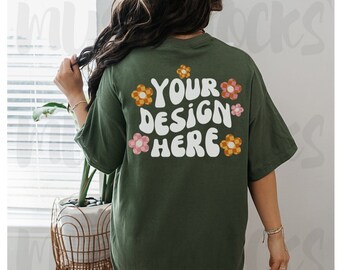 1970s 80s United States Army T Shirt Vintage Single Stitch Khaki Green E Pluribus Unum Eagle US Military Crest Tee / S