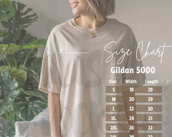 Gildan 5000 Size Chart Gildan Size Chart 5000 Size Chart Gildan 5000 Mockup Gildan Mockup Gildan Mockups Model Gildan Sizing Chart Mock ups