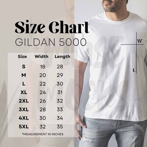 Gildan 5000 Tabla de tallas Gráfico de tallas Gildan macho 5000 Tabla de tallas Gildan 5000 Maqueta Hombre Gildan Maqueta Gildan Maquetas Modelo Gildan Tabla de tallas