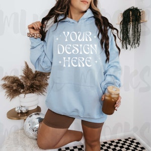 Gildan 18500 Mockup Gildan 18500 Hoodie Mockup Gildan 18500 Mockup Gildan 18500 Light Blue Mockup Gildan Mock up 18500 Blue Hoodie mockup
