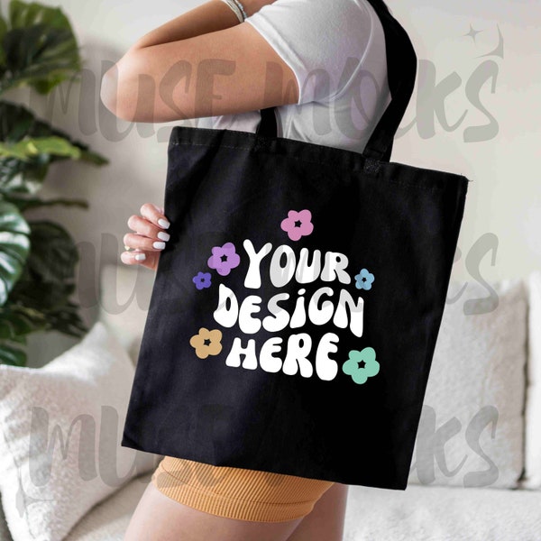 Black Tote Bag Mockup Tote Mockup Canvas Tote Bag Tote Mock Tote Bag Mock up Bag Mockup Canvas tote bag mockup Mock ups Tote Model Mockups