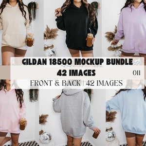 Gildan 18500 Mockup Gildan 18500 Hoodie Mockup Gildan 18500 Mockup Back Gildan 18500 Mockup Bundle Gildan Mock up 18500 Mock up bundle