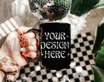 Mug Mockup Black Mug Mockup Coffee Mug Mockup Mug Mockups Mugs Mockup 15oz mug Mockup Aesthetic Mockup Black mug mock up Large Coffee Mug