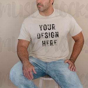 Gildan 5000 Mockup Gildan Sand mockup Gildan Mockup Gildan Mock ups Sand Shirt mockup Gildan 5000 Mockup Mens Mockup Men Sand tshirt mock