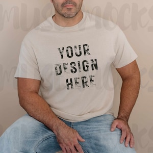 Gildan 5000 Mockup Gildan Sand mockup Gildan Mockup Gildan Mock ups Sand Shirt mockup Gildan 5000 Mockup Mens Mockup Men Sand tshirt mock