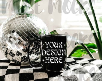 Becher Mockup Schwarze Tasse Mockup Kaffeetasse Mockup Tasse Mockups Tassen Mockup 15 Unzen Tasse Mockup Ästhetik Mockup Schwarzer Becher Mockup Große Kaffeetasse