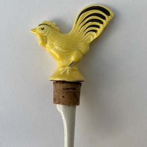 Antiker Flaschenausgießer - Wein / Spirituosen - Hahn / Huhn Form