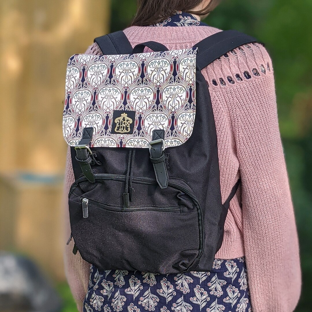 Liberty Ianthe Panel Laptop Backpack Rucksack Shoulder Bag Etsy