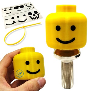 Funny Head for trailer hitch ball - protective cover for car towing ball - physical order - worldwide shipping