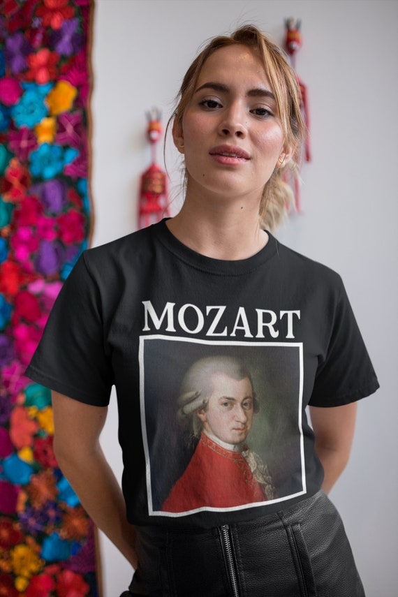 Mozart Shirt, Classical Musician Tshirt, Composer T-shirt, Musical