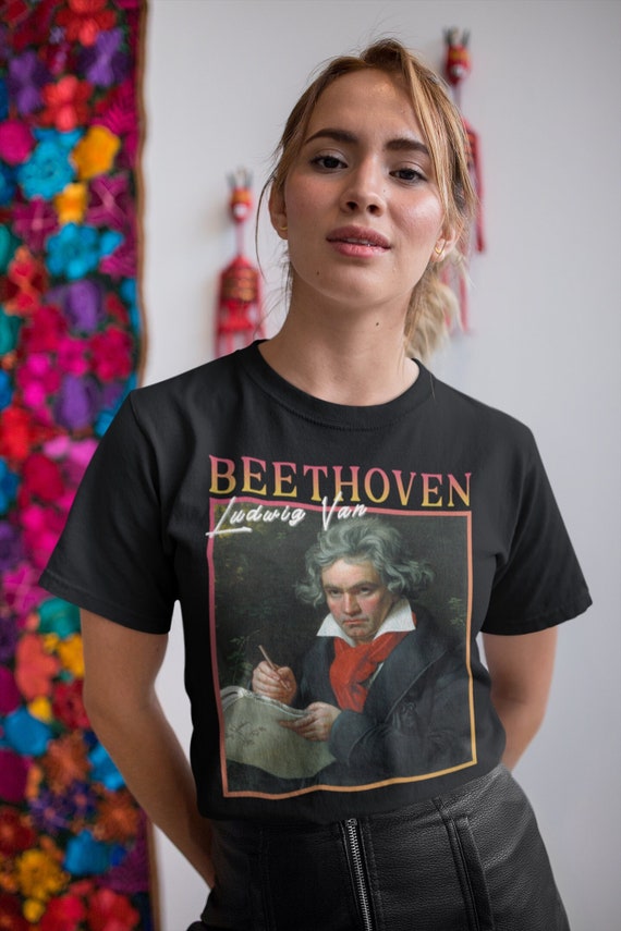 Beethoven T Shirt | German Composer | Distressed Beethoven T Shirt | German Composer | Distressed