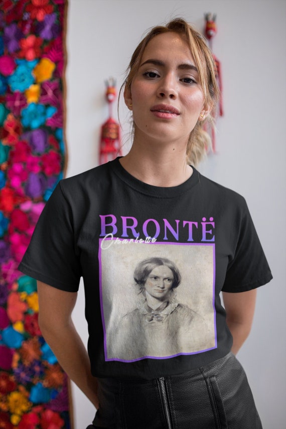 Charlotte Bronte, Bronte Sisters, Bronte Gifts, Brontes shirt, Bronte Art, Bronte T-shirt, Retro Tshirt, Cute Charlotte Bronte Shirt