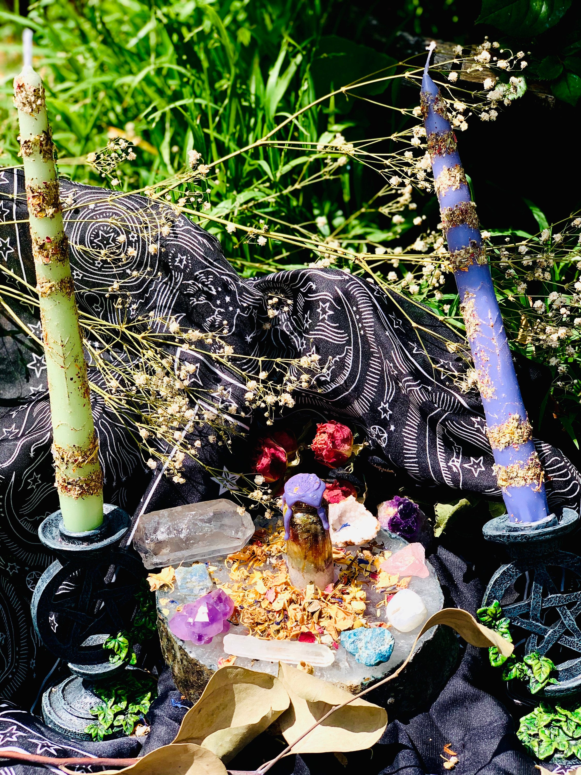 Lavendel Beltane Ritual Bundleboth Lavendel & Frühling grün Etsy