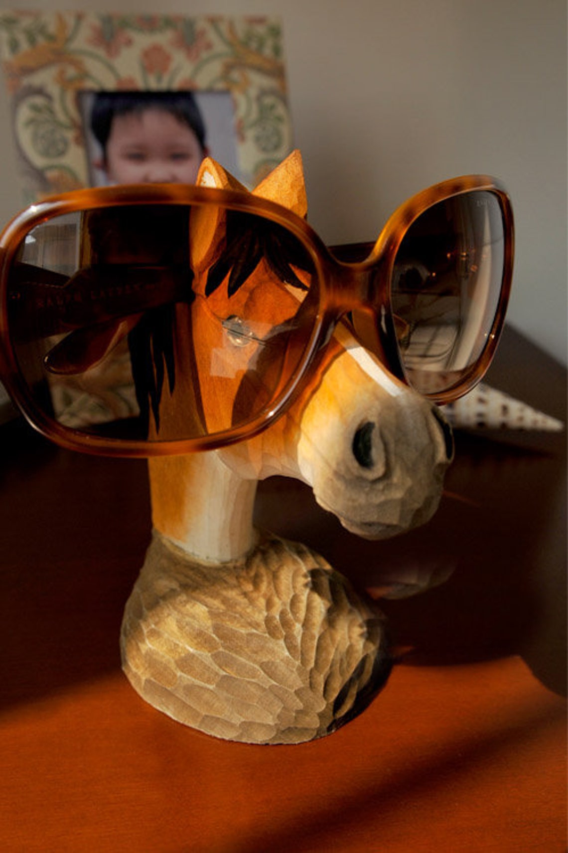 Horseshaped glasses holder Desktop decorations room Etsy