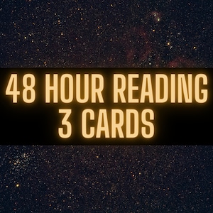 Tarotlezen met drie kaarten ~ 48 uur