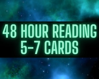 48 Hour Tarot Legung (5-7 Karten)