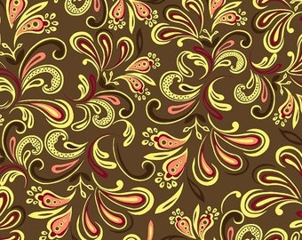 2191 - Paisley Flip Design - 01 - 100% Cotton - Quilt Quality Fabric