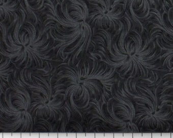 2243 - Day Dream Design - Black - 100% Cotton - Quilt Quality Fabric