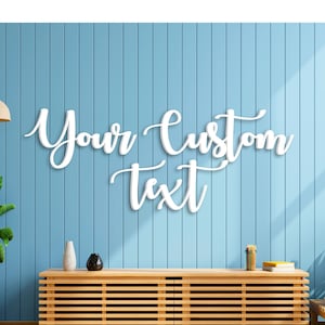 Personalized Wooden Sign, Custom Wood Words, Custom Logo Sign, Wood Letters For The Wall, Wooden Letters, Custom Logo, Business Sign