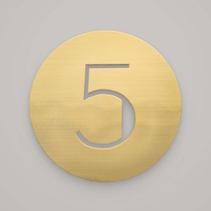 Apartment Numbers, Metal Numbers, House Numbers, Hotel Room Numbers, Office Numbers, Address Numbers