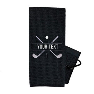 Personalized Golf Towels, Monogrammed Golf Towels, Fathers Day Gift, Golf Gift, Golf Towel, Custom Golf Gift, Dad Gift, Gift For Golfer