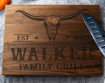 Personalized Cutting Board, Cooking Gift, Custom Cutting Board, Gift For Him, BBQ Gift, Dad Gift, Boyfriend Gift