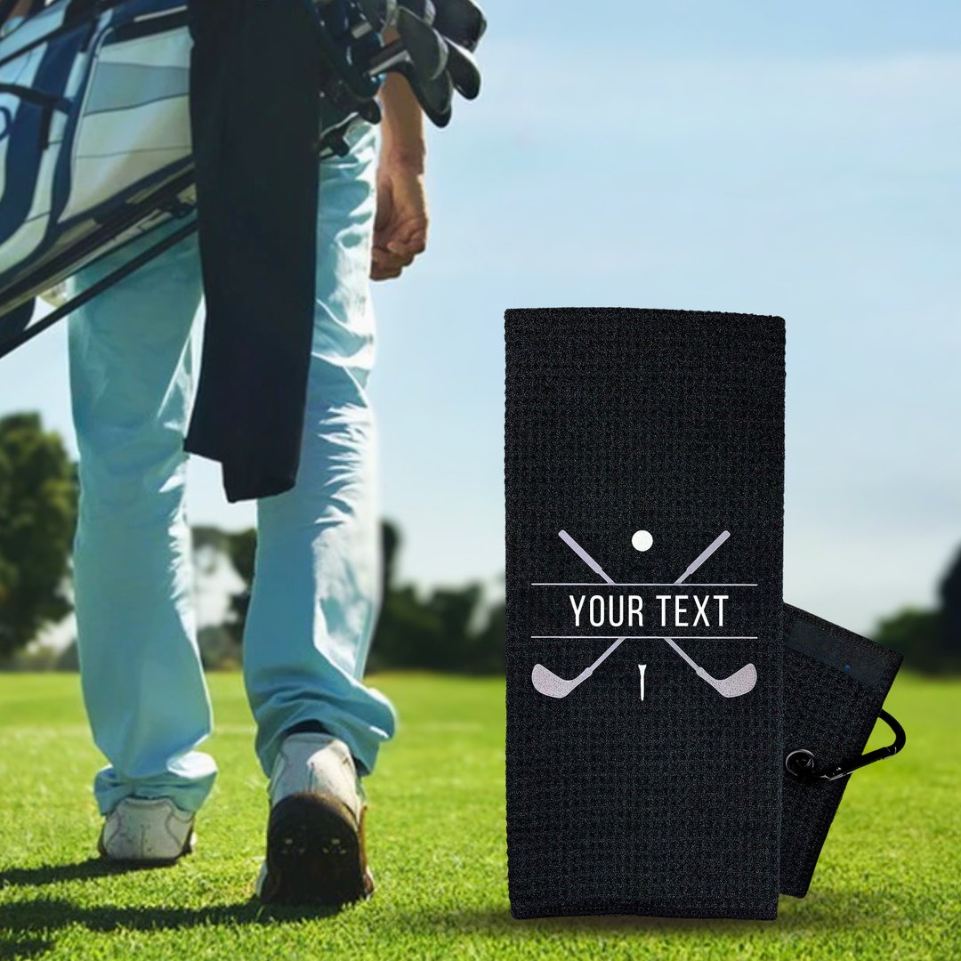 Personalized Golf Towels, Monogrammed Golf Towels, Fathers Day Gift
